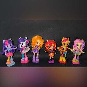 My Little Pony Equestrian Girl’s Rainbow Rocks Set Of 6